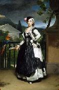 Portrait of Isabel Parreno Arce Ruiz de Alarcon y Valdes, Marchioness of Llano